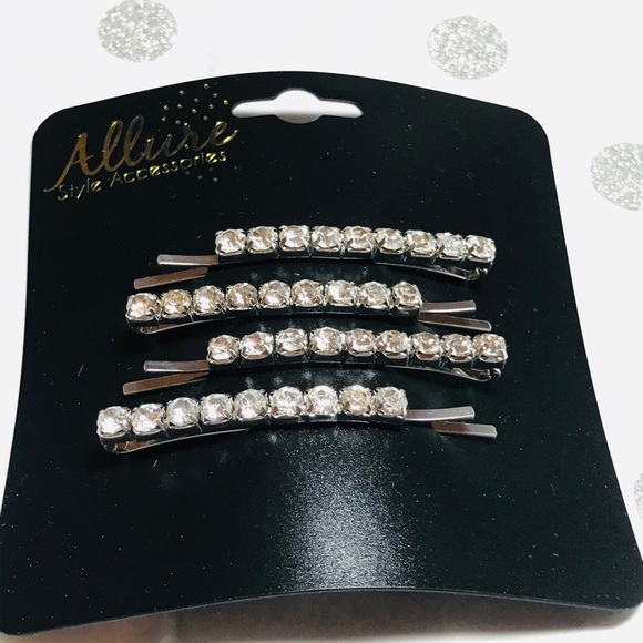 Stunning sparkling set of Allure hair accessories